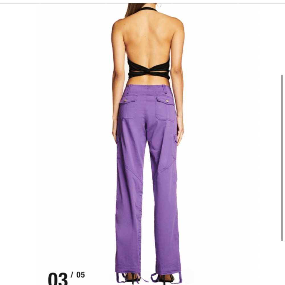 SOLD‼️Purple Iamgia cargo pants - Picture 3 of 5